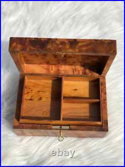 11x8 decorative box, memory box, gift idea, thuya box with lock key Home Decor