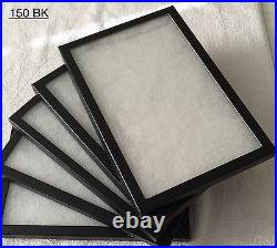 #150 (24) Riker Mount Display Case Shadow Box Frame Tray 12 X 8 X 3/4