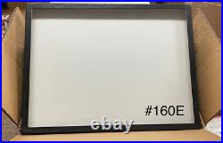 #160E (12) Riker Display Case Shadow Box Frame 16 X 12 X 3/4 NO FIBERFILL