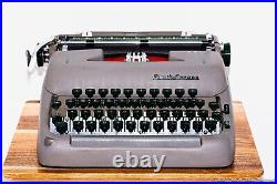 1954 Smith Corona Silent Super, Excellent Platen, Case & Free Ship