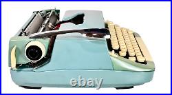 1967 Smith-Corona Super Sterling Portable Manual Typewriter with Case & Manual