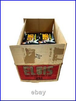 1978 Elvis Presley Bubble Gum Trading Card Case (16 Boxes withSealed Packs) 1385 1978 Elvis Presley Bubble Gum Trading Card Case (16 Boxes withSealed Packs) 1385