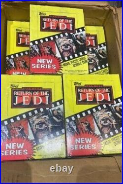 1983 Topps Star Wars Return Of The Jedi Series2- (1)wax Box From A Case 36 Packs