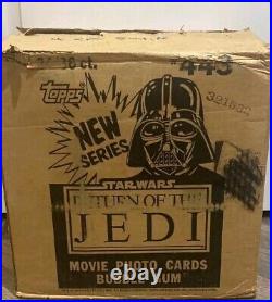 1983 Topps Star Wars Return Of The Jedi Series2- (1)wax Box From A Case 36 Packs