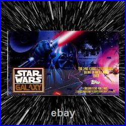 1993 Topps Star Wars Galaxy Series 1 trading cards factory sealed case 10 boxes