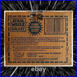 1993 Topps Star Wars Galaxy Series 1 trading cards factory sealed case 10 boxes