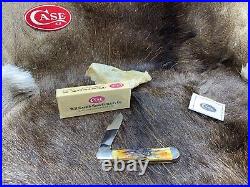 1997 Case Copperlock Knife Genuine Stag Handles Mint In Box CA00275 A
