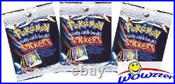 1999 Artbox POKEMON 16 Box Factory Sealed CASE-4,800 Mint Stickers! 25 Yrs old