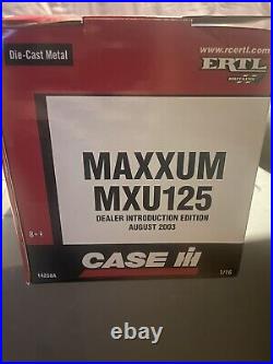 1/16 case internationa maxxum mxu 125 new in the box