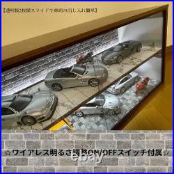 1 18 Garage Diorama BOX 2 story type B04b AMG Collection Case GT R D