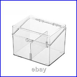 1-20X Transparent Acrylic Card Deck Case Photocard Storage Box Holder Collection 1-20X Transparent Acrylic Card Deck Case Photocard Storage Box Holder Collection