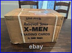 (1) Sealed Box From Case 1991 Comic Images X-Men cards Autograph Series