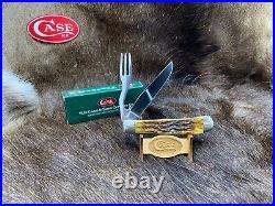 2000 Case Associate Set 6254HB HOBO Knife Antique Bone Mint Box Only 350 Made++