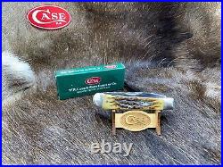 2000 Case Associate Set 6254HB HOBO Knife Antique Bone Mint Box Only 350 Made++