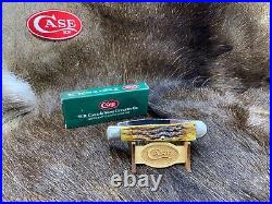 2000 Case Associate Set 6254HB HOBO Knife Antique Bone Mint Box Only 350 Made