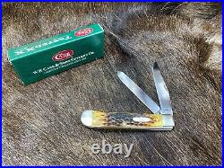 2000 Case Associate Set 6254 Trapper Knife Antique Bone Mint Box Only 350 Made 2000 Case Associate Set 6254 Trapper Knife Antique Bone Mint Box Only 350 Made