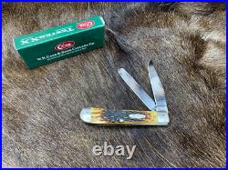 2000 Case Associate Set 6254 Trapper Knife Antique Bone Mint Box Only 350 Made 2000 Case Associate Set 6254 Trapper Knife Antique Bone Mint Box Only 350 Made