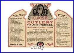 2000 Case Associate Set Muskrat Knife Stag Mint Box Only 350 Made 1245
