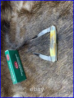 2000 Case Associate Set Muskrat Knife Stag Mint Box Only 350 Made 1245