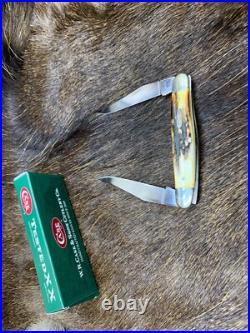 2000 Case Associate Set Muskrat Knife Stag Mint Box Only 350 Made 1246 2000 Case Associate Set Muskrat Knife Stag Mint Box Only 350 Made 1246
