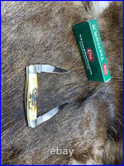 2000 Case Associate Set Muskrat Knife Stag Mint Box Only 350 Made 1246 2000 Case Associate Set Muskrat Knife Stag Mint Box Only 350 Made 1246