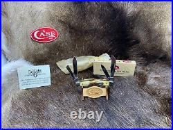 2000 Case Millennium Congress Knife With Stag Handles Mint Box Only 500 1191++