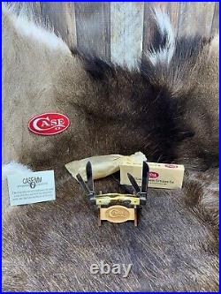 2000 Case Millennium Congress Knife With Stag Handles Mint Box Only 500 1191++