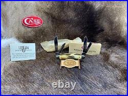2000 Case Millennium Congress Knife With Stag Handles Mint Box Only 500 1191++