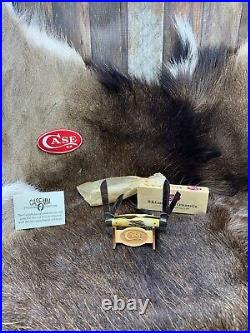 2000 Case Millennium Congress Knife With Stag Handles Mint Box Only 500 1191++