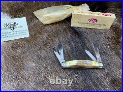 2000 Case Millennium Congress Knife With Stag Handles Mint Box Only 500 1191++