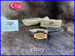 2000 Case Millennium Congress Knife With Stag Handles Mint Box Only 500 1191++