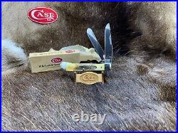 2000 Case Millennium Trapper Knife With Stag Handles Mint Box Only 500 1183