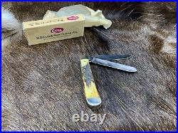 2000 Case Millennium Trapper Knife With Stag Handles Mint Box Only 500 1183