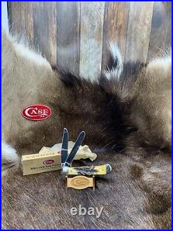 2000 Case Millennium Trapper Knife With Stag Handles Mint Box Only 500 1183