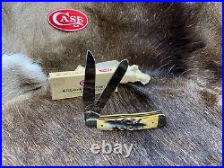 2000 Case Millennium Trapper Knife With Stag Handles Mint Box Only 500 1183
