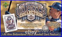 2003 Upper Deck UD Patch Collection MLB Baseball Hobby Box