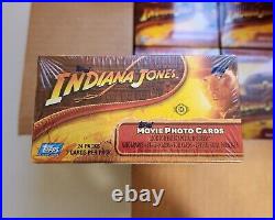 2008 Topps Indiana Jones Kingdom Crystal Skull Hobby Box Case Of 8