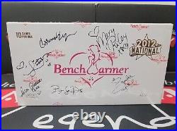 2012 Benchwarmer Factory Sealed Signature Series Box (10 Autographs) #/99