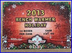2013 Benchwarmer Holiday Sealed Case (12 Box) #/99 100+ Auto/kiss/bikini #1/1 2013 Benchwarmer Holiday Sealed Case (12 Box) #/99 100+ Auto/kiss/bikini #1/1
