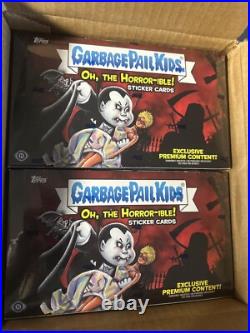2018 Garbage Pail Kids Oh, The Horror-ible! Sealed Collector Edition Case Fresh