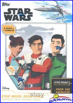 2019 Topps Star Wars Resistance Sealed 16 Box BLASTER CASE from Animated Series