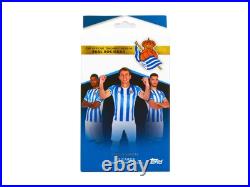 2021/22 Topps Real Sociedad Soccer Official Team 40-Set Case (Hanger Box)