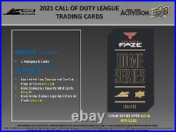 2021 Call of Duty League Hobby 10-Box Case (Upper Deck 2022)