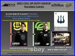 2021 Call of Duty League Hobby 10-Box Case (Upper Deck 2022)