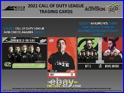 2021 Call of Duty League Hobby 10-Box Case (Upper Deck 2022)