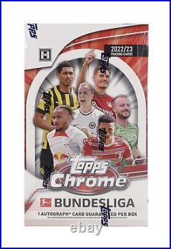 2022/23 Topps Chrome Bundesliga Soccer Hobby 12-box Case