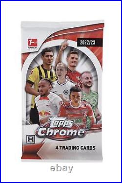 2022/23 Topps Chrome Bundesliga Soccer Hobby 12-box Case