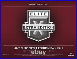 2022 Panini Elite Extra Edition Baseball 20-box Case