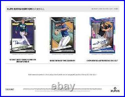 2022 Panini Elite Extra Edition Baseball 20-box Case