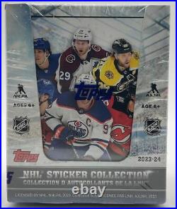 2023/24 Topps NHL Hockey Sticker Collection 16-box Case